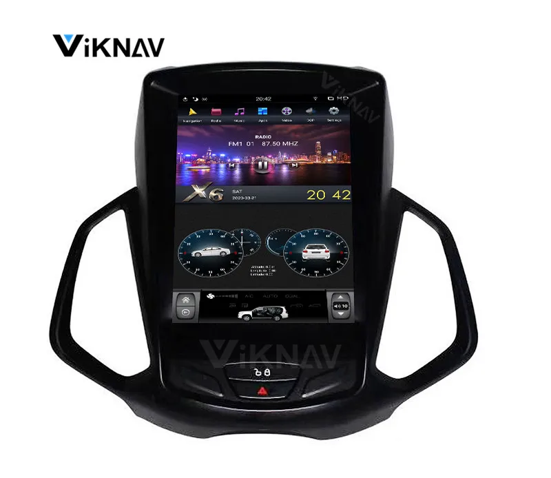 Android система Мультимедиа DVD плеер Автомобильный GPS навигатор для-FORD Explorer 2011-2019