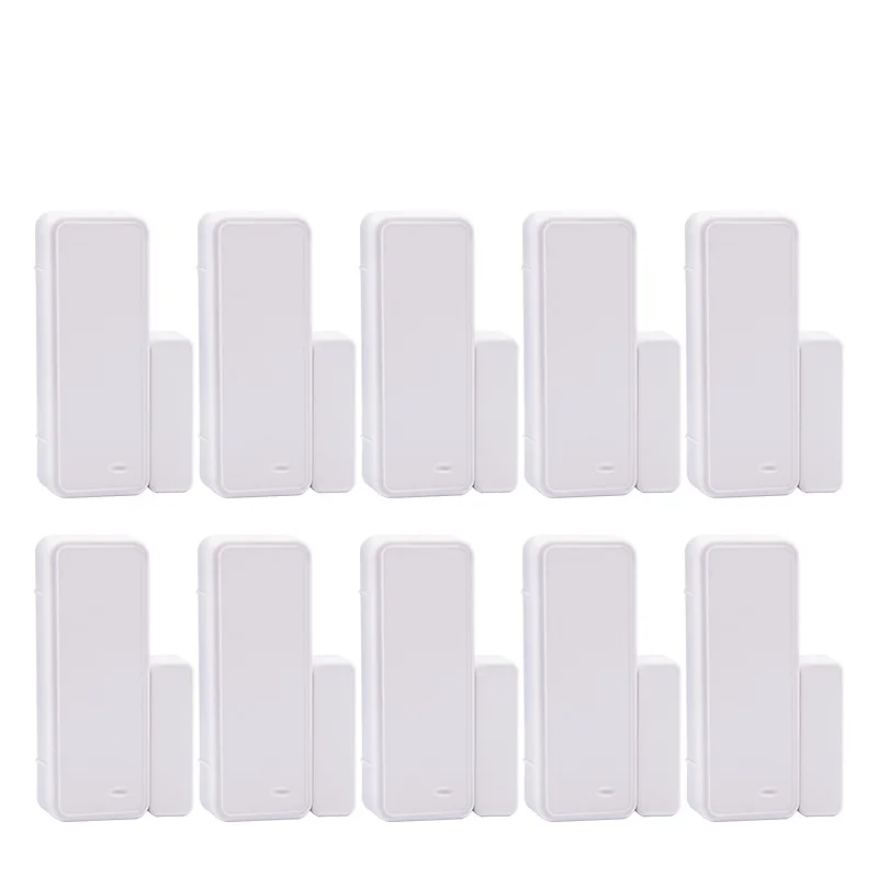 

10pcs/lot 433MHz Wireless Door Window Alarm Sensor Detector Smart Home Security System Kit Support G90B Home Security System