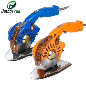 Промышленные электрические ножницы для резки ткани, бесшумный сервопривод, Электрический круглый нож для резки