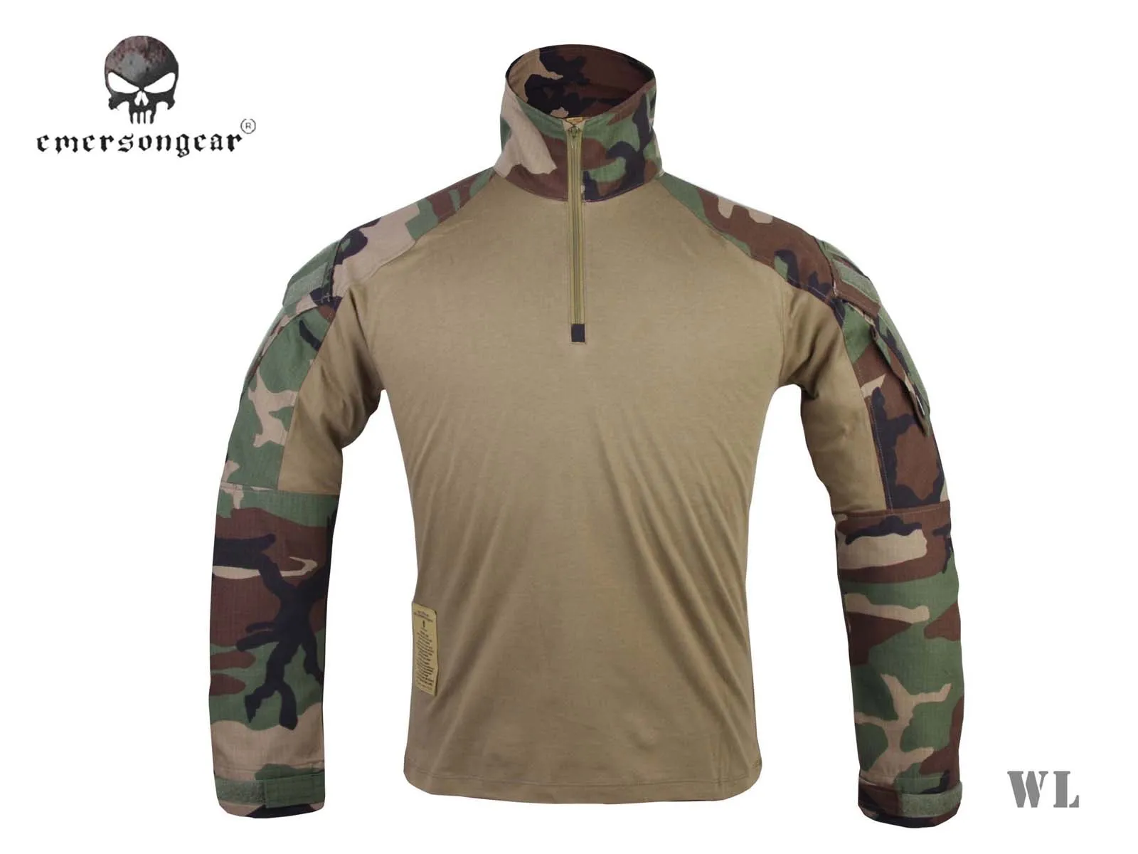 EMERSON Combat Gen3 рубашка Военная тактическая bdu Woodland EM9278|shirts retro|shirt logoshirt design for men |
