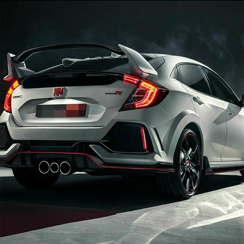 IJDM для Honda Civic Hatchback Многофункциональный светодиодный задний бампер задний противотуманный Автомобильная лампочка стоп-отражатель