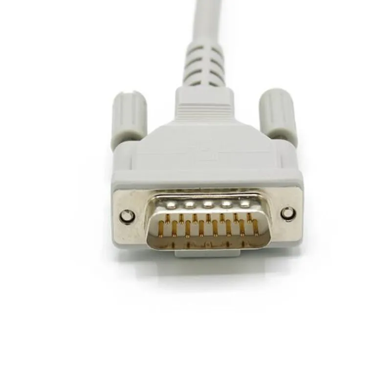 Совместимый с Schiller AT1/ AT2 /CS6/ CS100/AT101 кабель для экг проводами 10 медицинский EKG 4 0