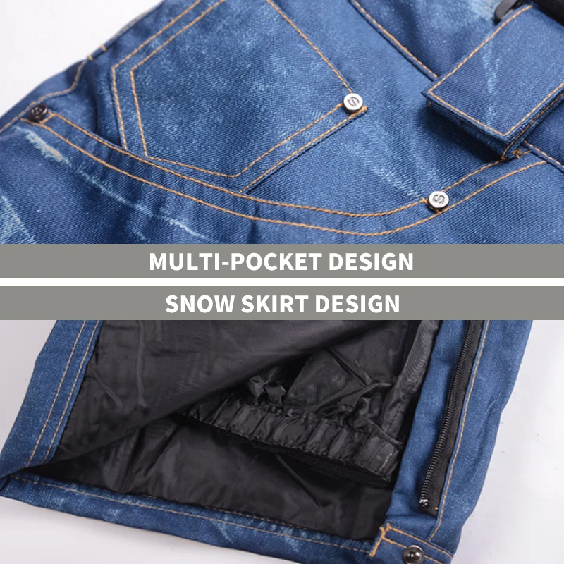 SAENSHING водонепроницаемые лыжные штаны для мужчин сноуборд брюки ветрозащитные