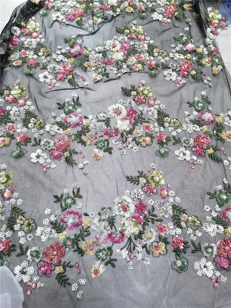 

Высококачественная разноцветная ткань с блестками/с вышивкой блестками, Африканское кружево, французский тюль, сетка, кружево для вечерних платьев/свадебного платья