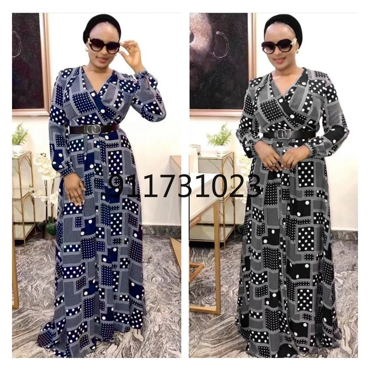 Лето 2021 платья для женщин шифоновое платье макси с Африканским принтом Длинное