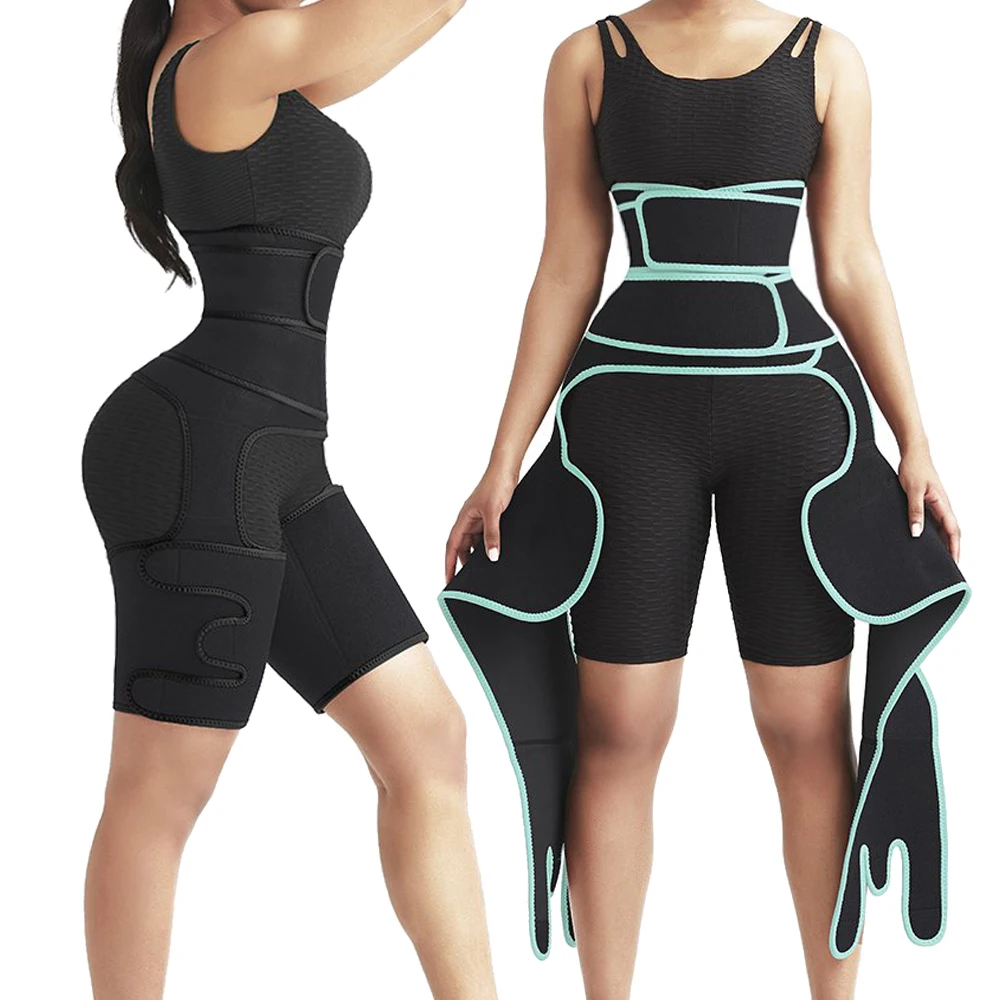 HEXIN Пояс для ног триммер бедра пот более тонкая талия тренажер похудения