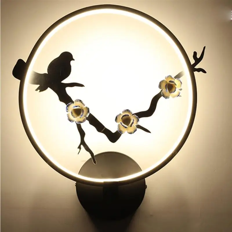 Простая настенная лампа декоративная подсветка стен в коридоре для гостиной