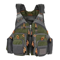 new mens adjustable fly fishing vest respiratory utility fish vest no foam buy can be used as a life jacket adjustable vest