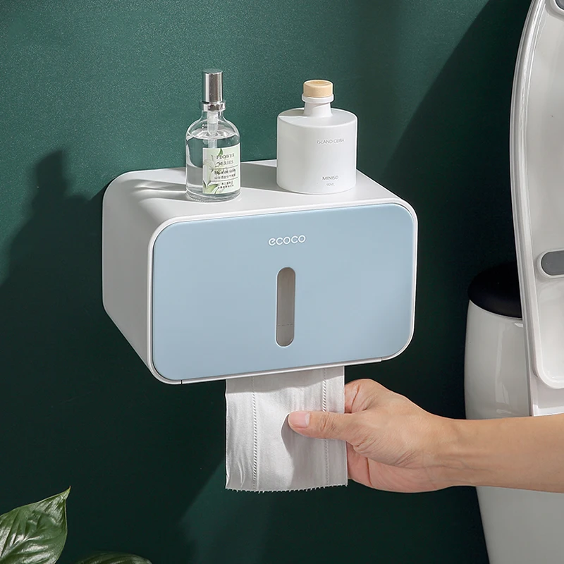 

Bathroom Toilet Paper Holder Waterproof For Toilet Paper Towel Holder Storage Box Toilet Roll Holder Bathroom Accessories