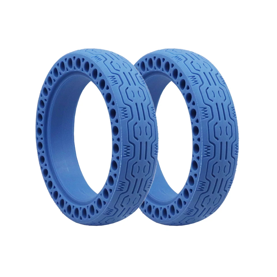 

For Xiaomi M365 Pro Electric Scooter Tires Shock Absorber Hollow Solid Tyre Non-Pneumatic Tire Durable Updated Scooter Wheel
