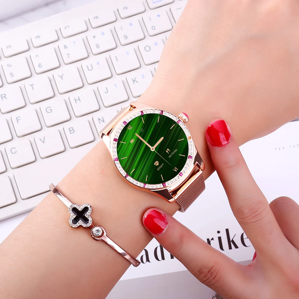

2021 вызовов через bluetooth smart watch женские местные плеер пользовательские циферблат несколько спортивный режим для женщин здоровья Смарт-часы д...