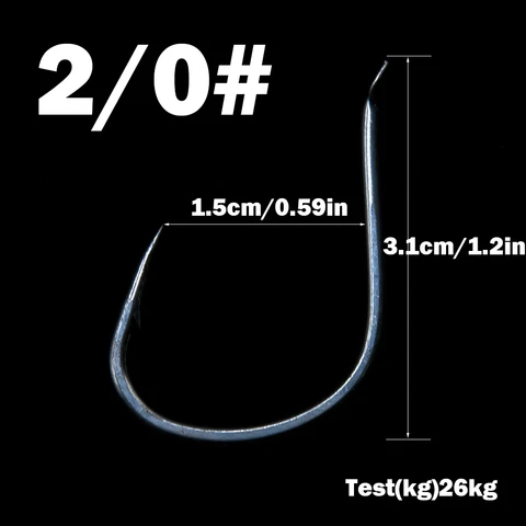 10 шт./лот крючки для джиггинга с медленным шагом 1/0 2/0 3/0 4/0 высококачественные оловянные предотвращающие коррозию крючки для морской щуки и соленой воды