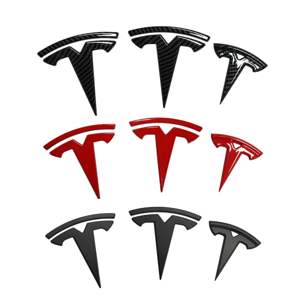 3 шт. эмблема для руля Tesla Model |