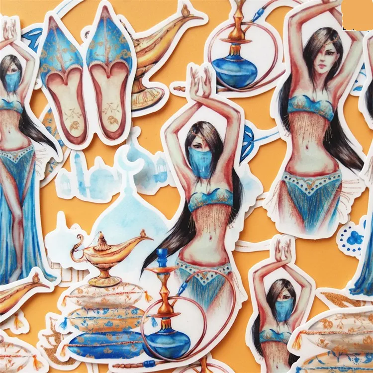 27 шт. наклейки с индийской тематикой ремесла и Скрапбукинг детские игрушки