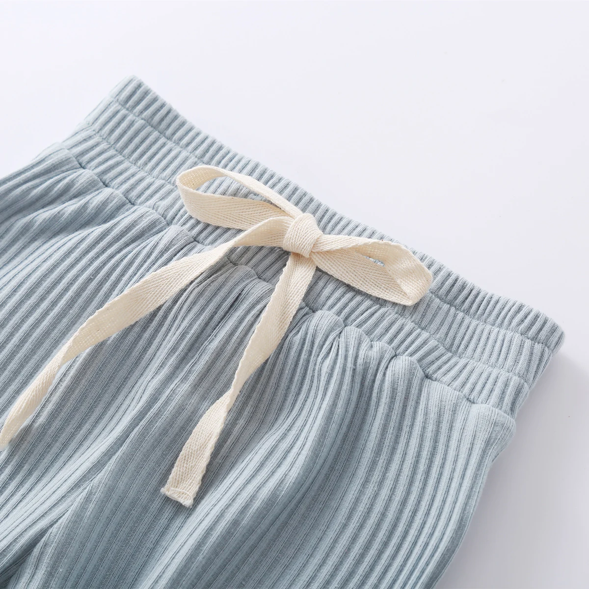 

Autumn Infant Newborn Baby Girls Boys Spring Ribbed Solid Clothes Sets Long Sleeve Bodysuits + Elastic Pants 2PCs Solid Outfits