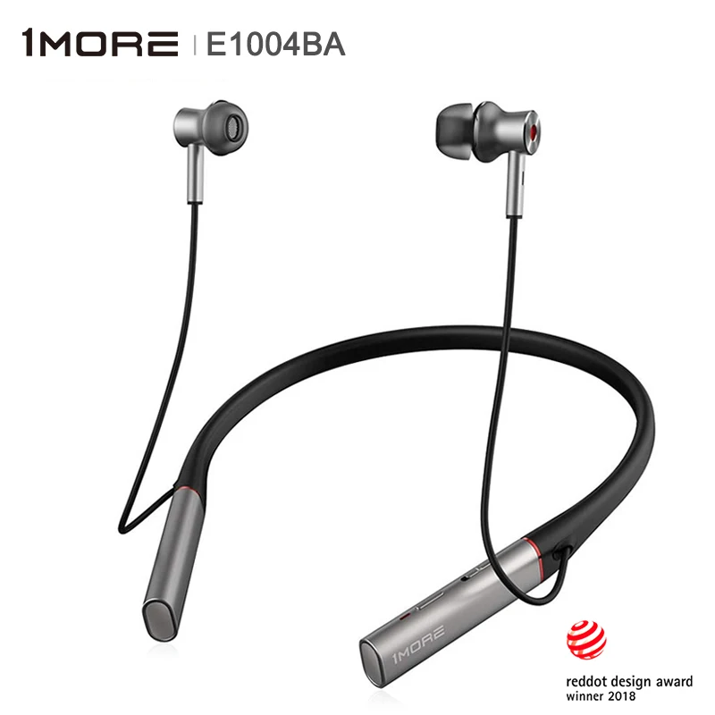 1 еще E1004BA двойной драйвер BT ANC Bluetooth HiFi наушники-вкладыши IEM Поддержка беспроводного и проводного воспроизведения спортивные наушники MIC AAC