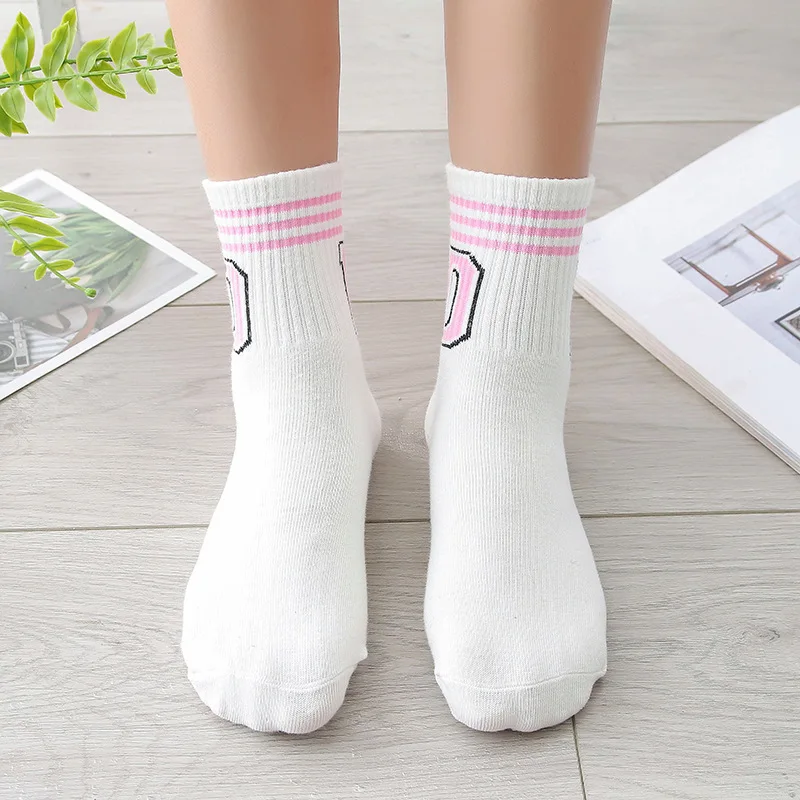 Модные носки с мультяшным дизайном Милые Носки рисунком фруктов Джокера женское