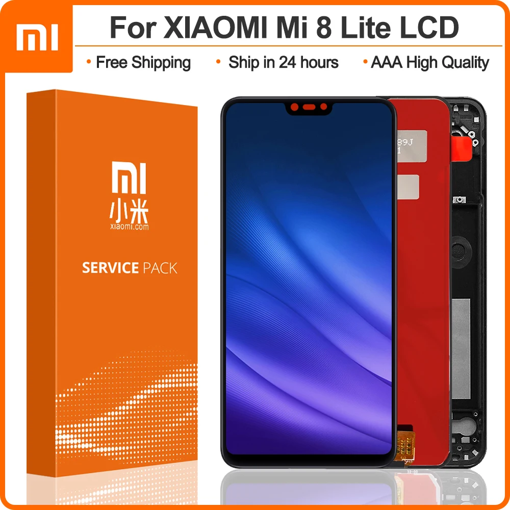 Оригинальный сменный дисплей 6 26 дюйма для Xiaomi Mi 8 Lite mi8 lite Global ЖК с сенсорным