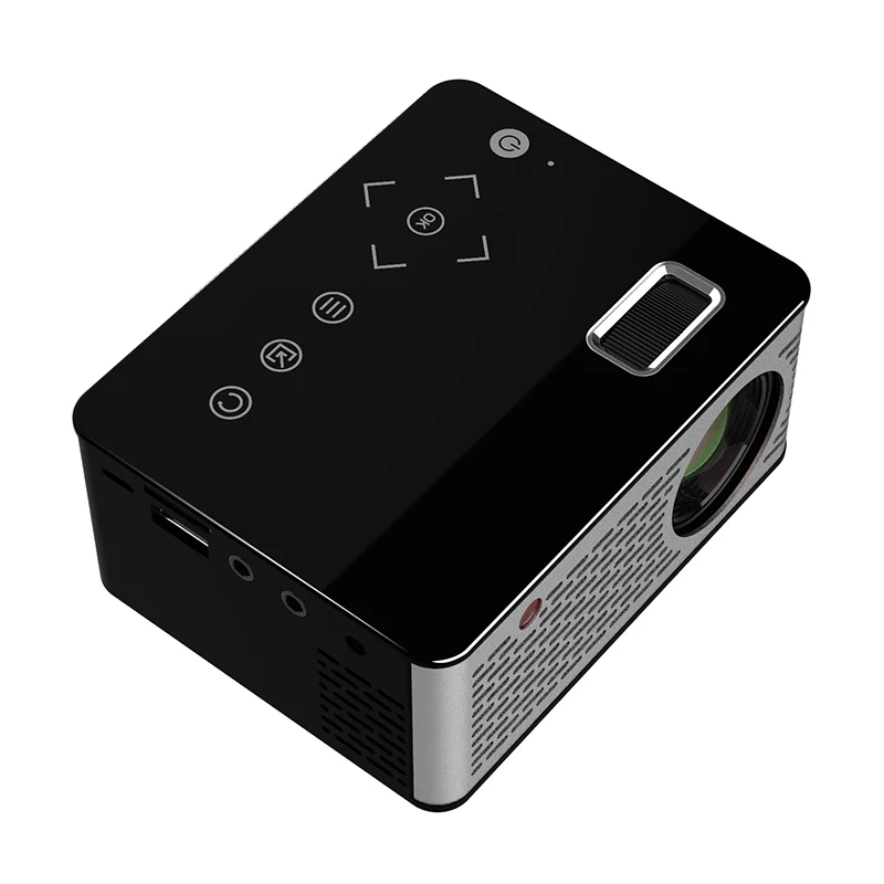 Микро HD кинотеатр Портативный Мини проектор HDMI светодиодный USB видео домашний