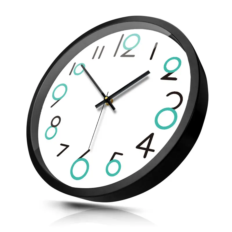 Настенные часы в нордическом стиле креативные большие минималистичные белые для