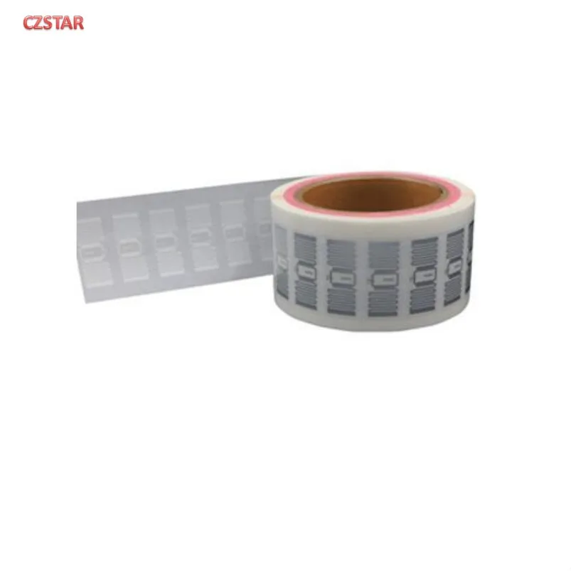 Качество impinj Monza R6 uhf rfid бирка наклейки влажная инкрустация этикетка 860 960MHZ