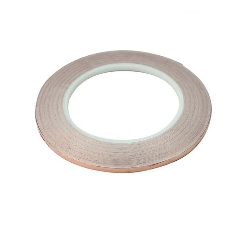 Клейкая односторонняя медная фольгированная лента с электропроводностью 5 30 мм *