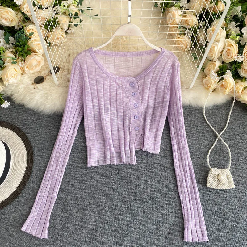 Женское демисезонное пальто с v-образным вырезом и длинным рукавом |