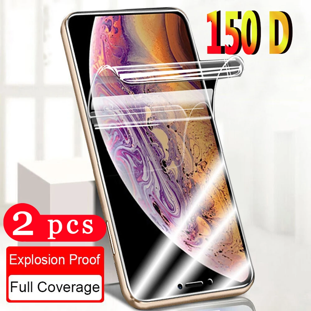 Гидрогелевая пленка с полным покрытием для iphone 6 6s 7 8 plus защита экрана телефона ihone