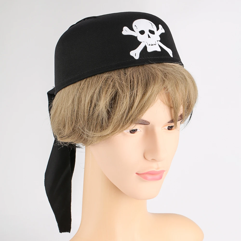 Велосипедная Круглая Шапка с пиратским черепом хлопковый головной убор