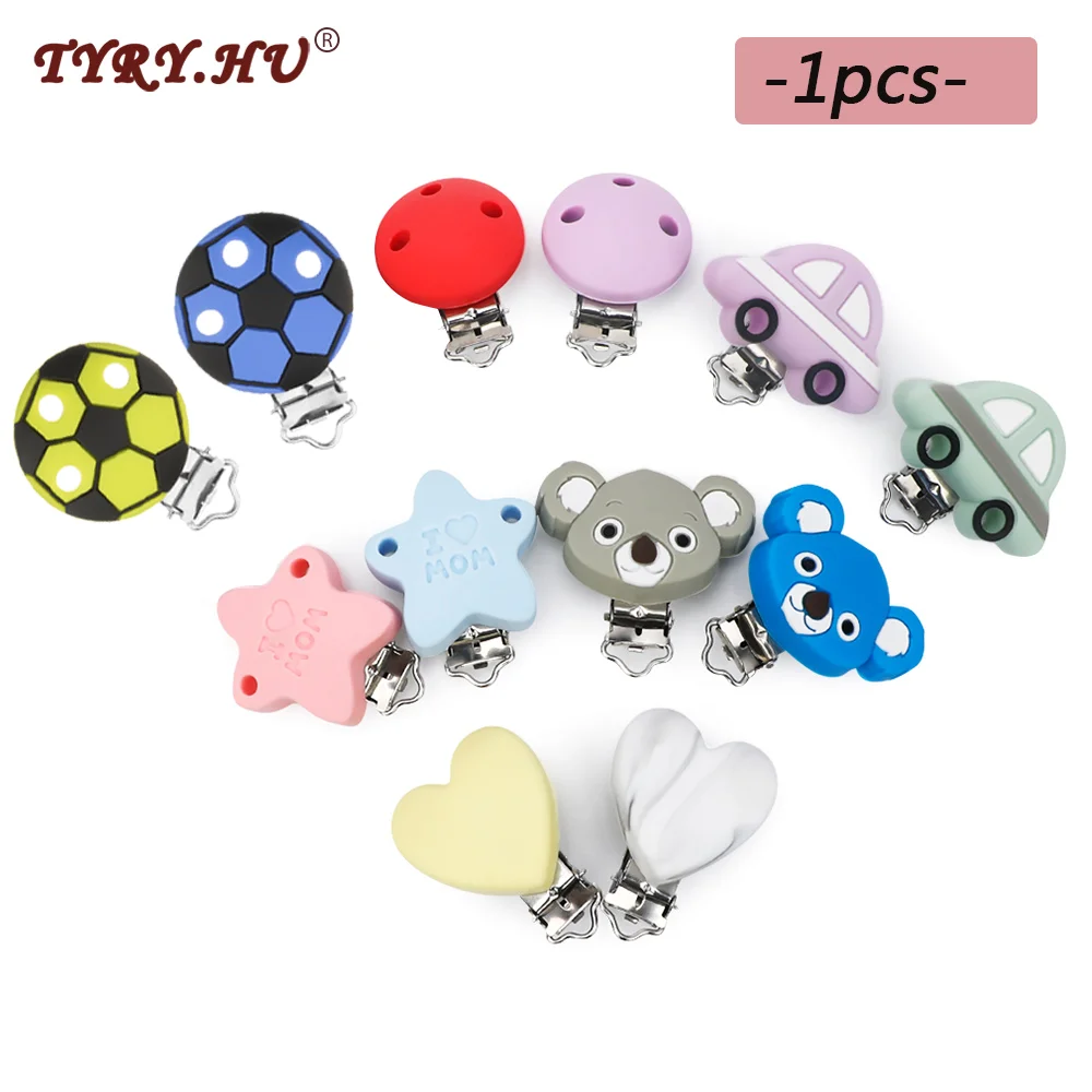 1 шт. круглые силиконовые зажимы для соски пустышки|Бусины| |