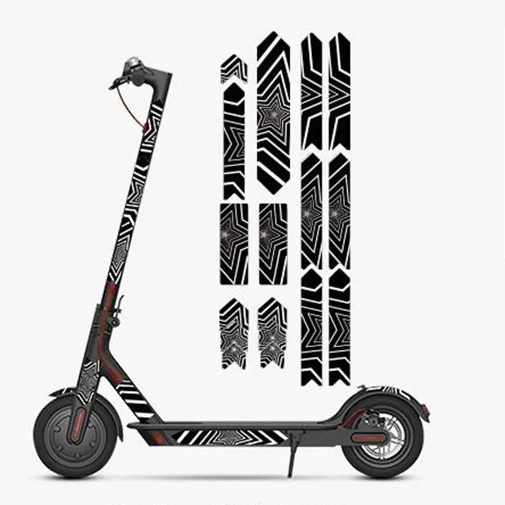 

Reflective Styling Stickers Night Safety Skateboard Warning Strip Electric Scooter Parts