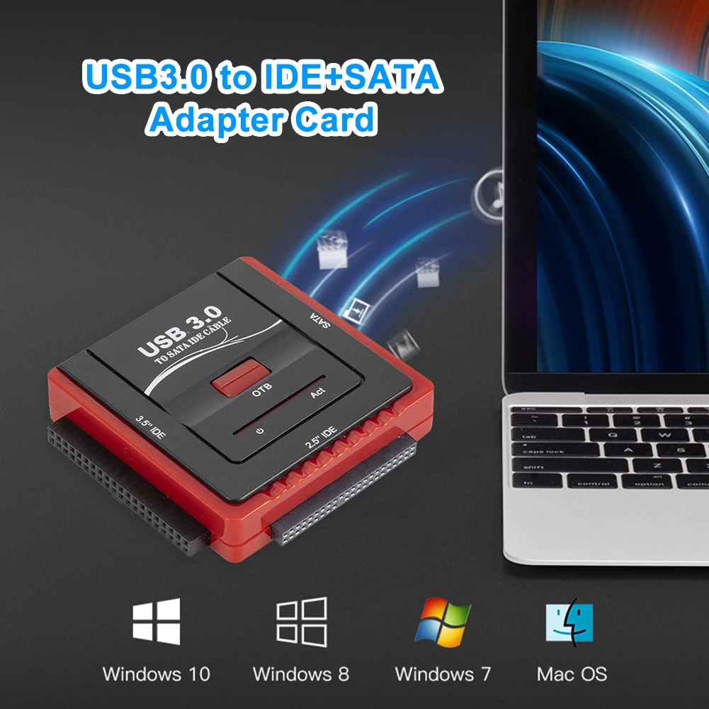 

USB 3.0 2.0 to IDE SATA Adapter Hard Disk Drive HDD SSD Converter for 2.5/3.5 inch External Hard Disk Drive HDD SSD USB Data
