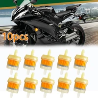 10pcs 14 6 7mm motorcycle hose inline gas fuel gas filterparts universal for scooter motorcycle motorbike gas petrol filters