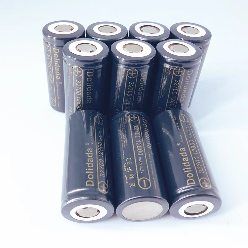 

1-30PCS Original 3.2 V 32700 12800mah 32700mah 12800 mAh battery LiFePO4 55A High Power Maximum Continuous Discharge Battery