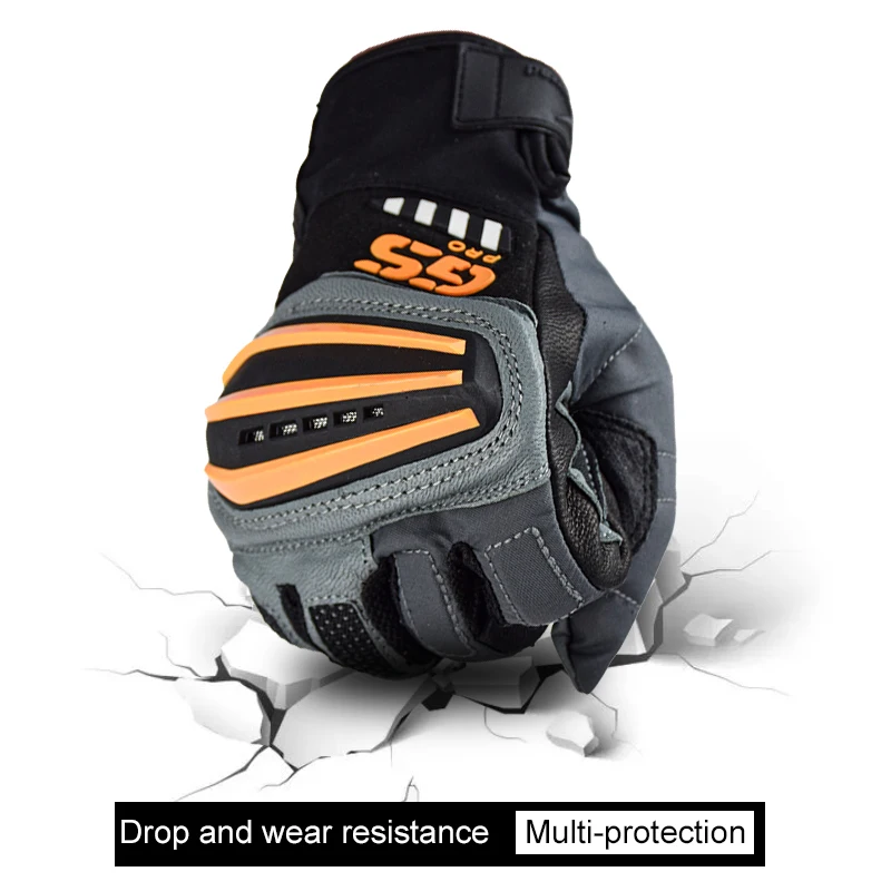 Новое поступление мотоцикл Motorrad ралли дышащие кожаные перчатки для BMW GS1200 GS