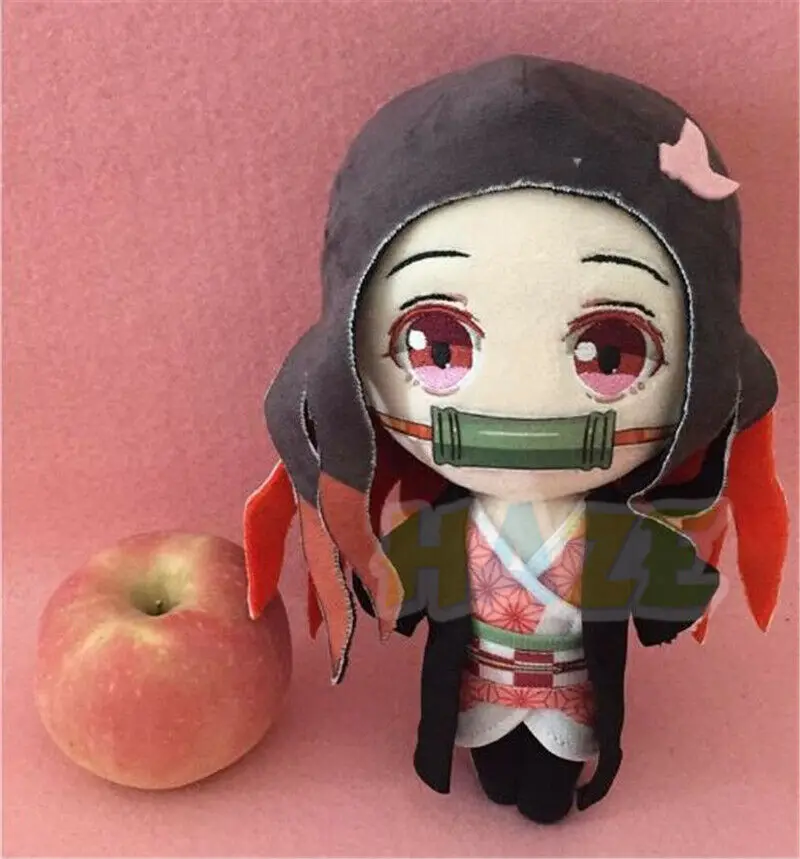 Аниме Demon Slayer: Kimetsu no Yaiba Kamado Nezuko 20 см мягкая игрушка плюшевые игрушки милая кукла