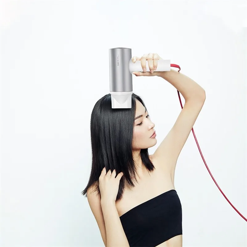 Xiaomi SOOCAS Электрический Фен H3S профессиональные отрицательные лоны быстросохнущие 1800 Вт антиобжимные насадки дизайн для дома
