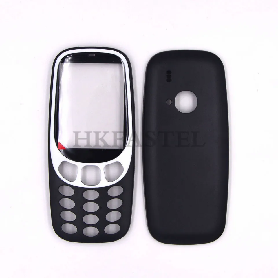 Black Color HKFASTEL для Nokia 3310 двойная sim-карта высококачественный чехол для мобильного телефона с клавиатурой - Цвет: Black Color