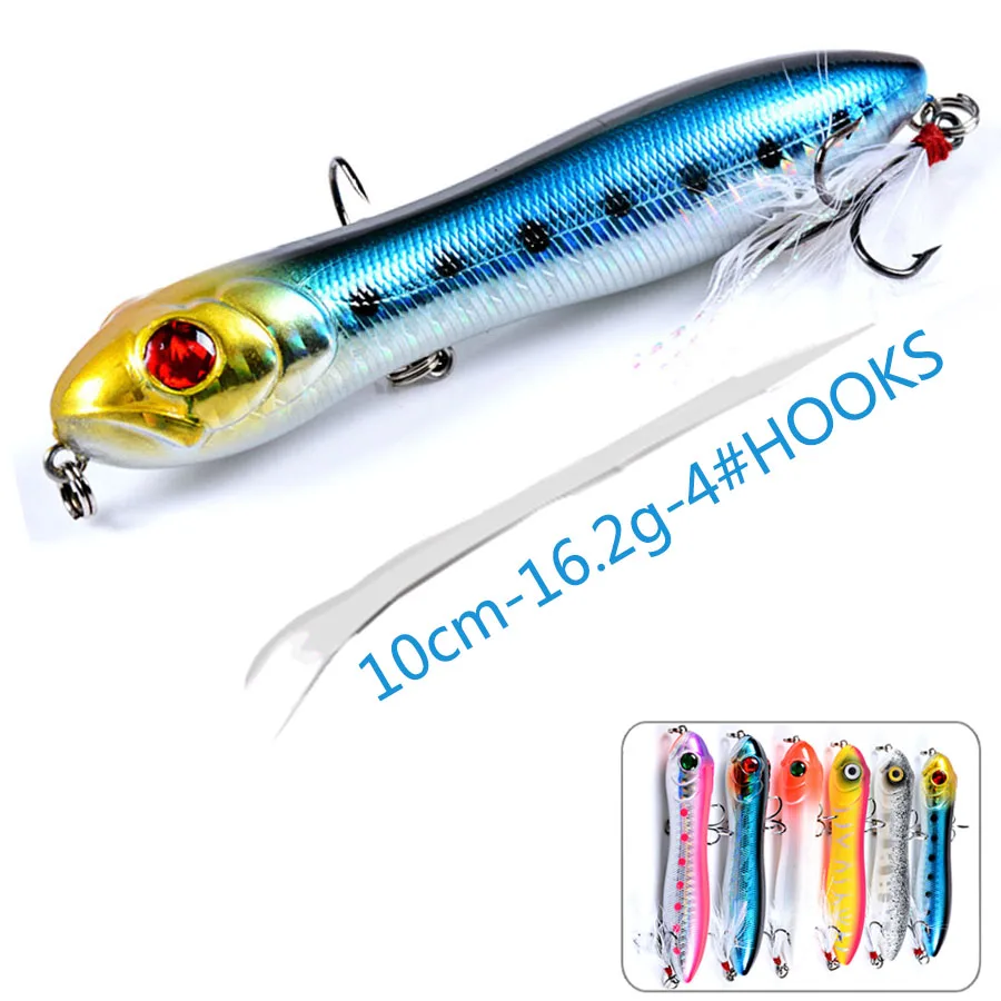 1 шт. Topwater карандаш приманка для ловли карпа рыболовные приманки/рыболовные