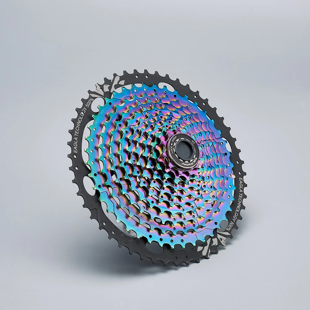 RACEWORK 11 50T MTB велосипедная кассета Звездочка горный велосипедный маховик Радуга