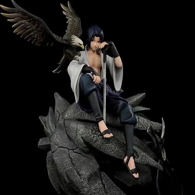 Аниме GK Sasuke Hawk фигурка ПВХ Модель игрушка 35 см|Игровые фигурки и трансформеры| |
