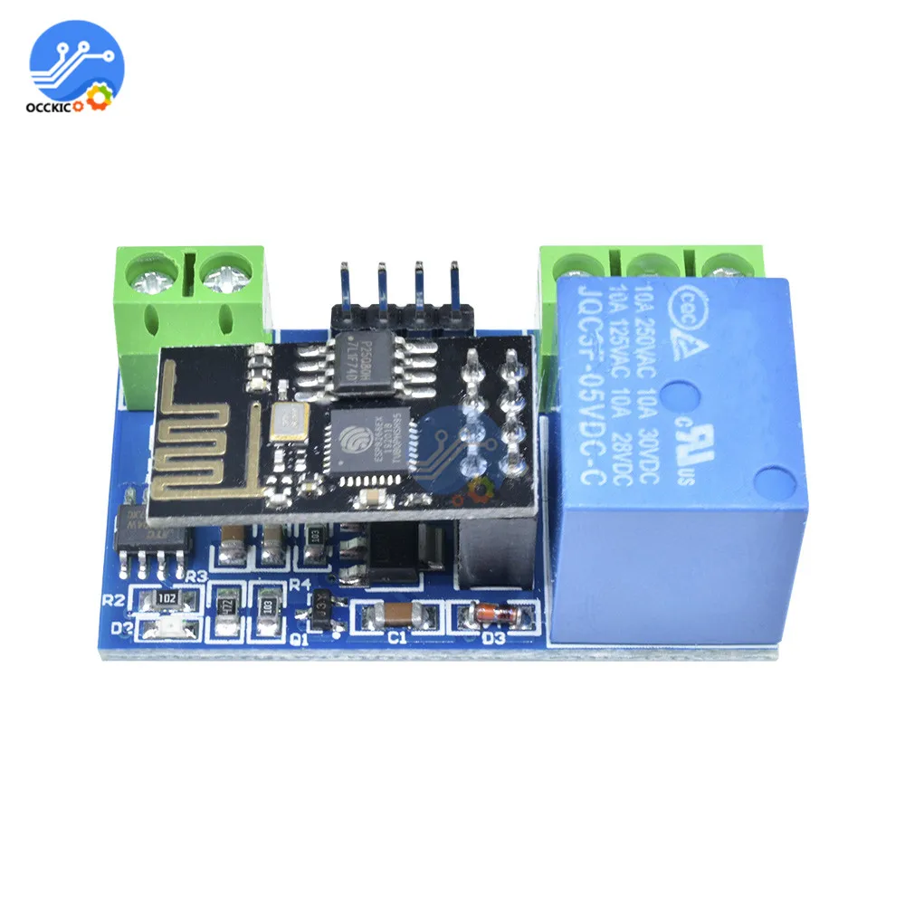 Модуль реле задержки переключения Wi Fi 5 в постоянного тока с ESP8266 стандартным