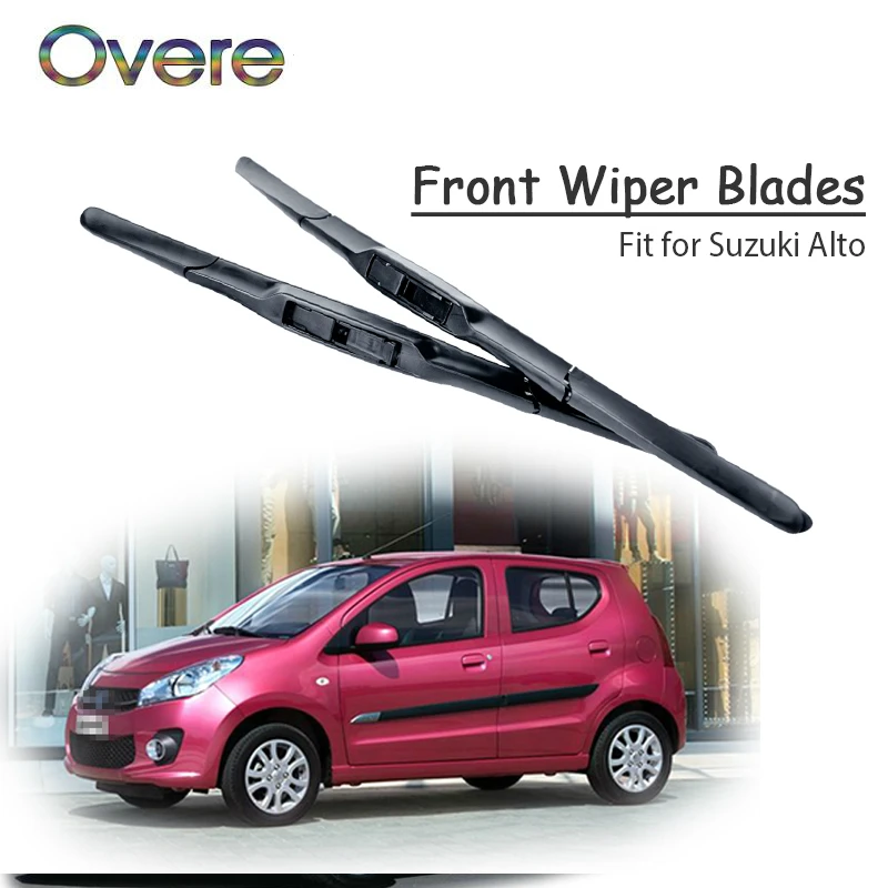 Overe 1 Набор Резиновых автомобильных передних стеклоочистителей для Suzuki Alto Mk5 2014 2013