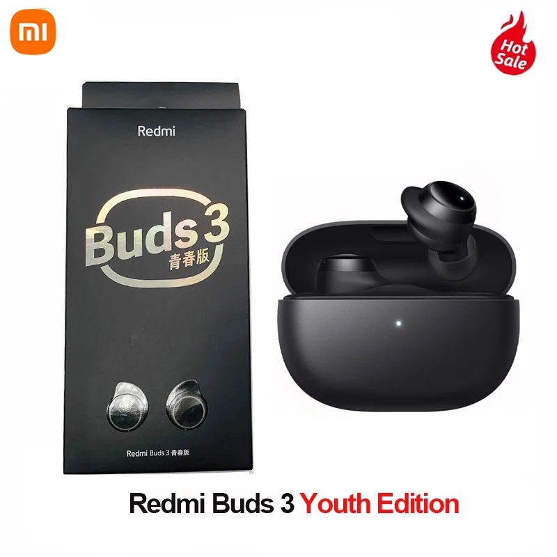 

Оригинальные беспроводные наушники Xiaomi Redmi Buds 3 Youth Edition, TWS, время работы от аккумулятора 18 часов, Mi Ture, Bluetooth 5,2, наушники 3 Lite