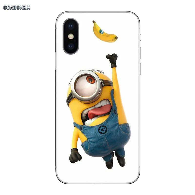 Из мультфильма Гадкий я mi nions Xiaomi Redmi Note 2 3 4 5 5A 6 7 8 Pro Lite 9 SE 5S 5X 6X Pocophone F1 прозрачный