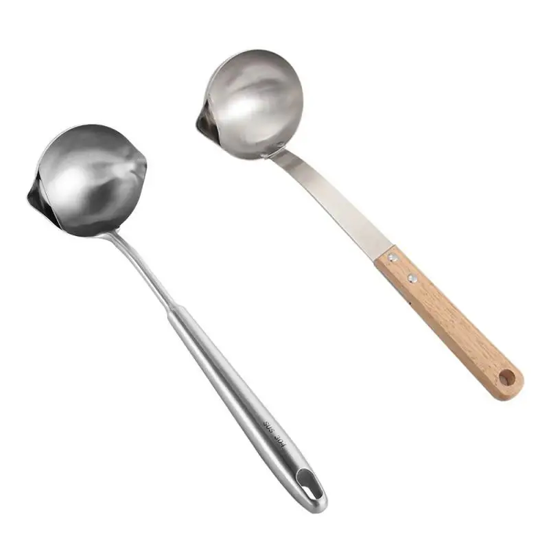 Домашняя кухня из нержавеющей стали разделительная ложка для масла масляный