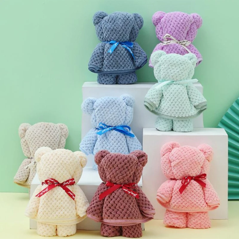 

Полотенце D0AD из кораллового флиса, абсорбирующее банное полотенце для лица и рук, свадебные деловые и праздничные подарки, 35 х75 см