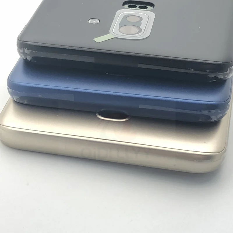 Для samsung Galaxy J8 J810 J810F J810G J810DS промежуточный Корпус задняя крышка батареи с кнопками громкости питания