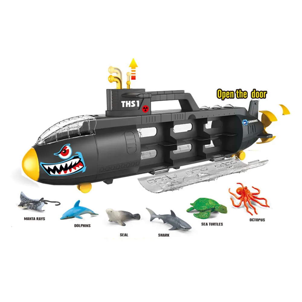 Мини Сплав модель автомобиля строительные наборы игрушки костюм Акула коробка