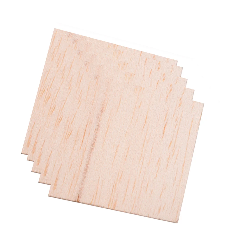 

5 шт./компл. 100 мм * 100 мм, Листы Дерева Balsa, плоскость толщиной 2/6/10 мм светильник легкая древесная стружка, модель материала «сделай сам», летат...